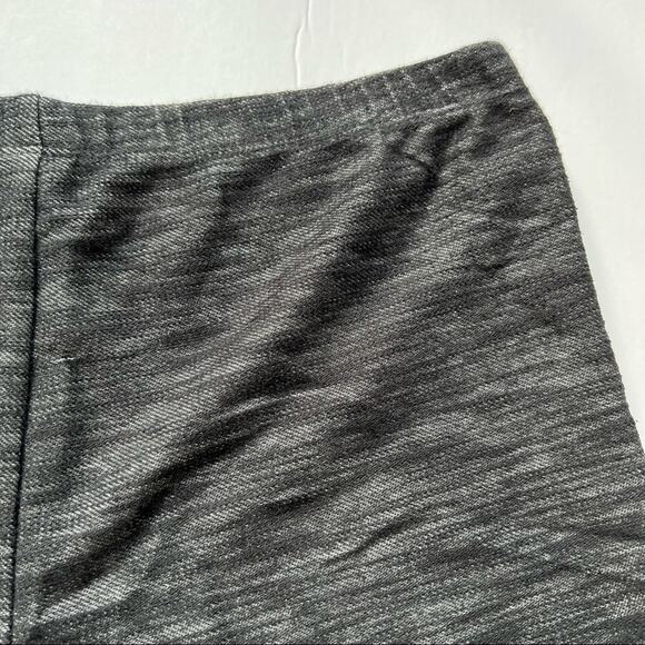 Urban Outfitters High Rise Shorts Gray Size M Marled Knit Cotton Spandex - Picture 3 of 9
